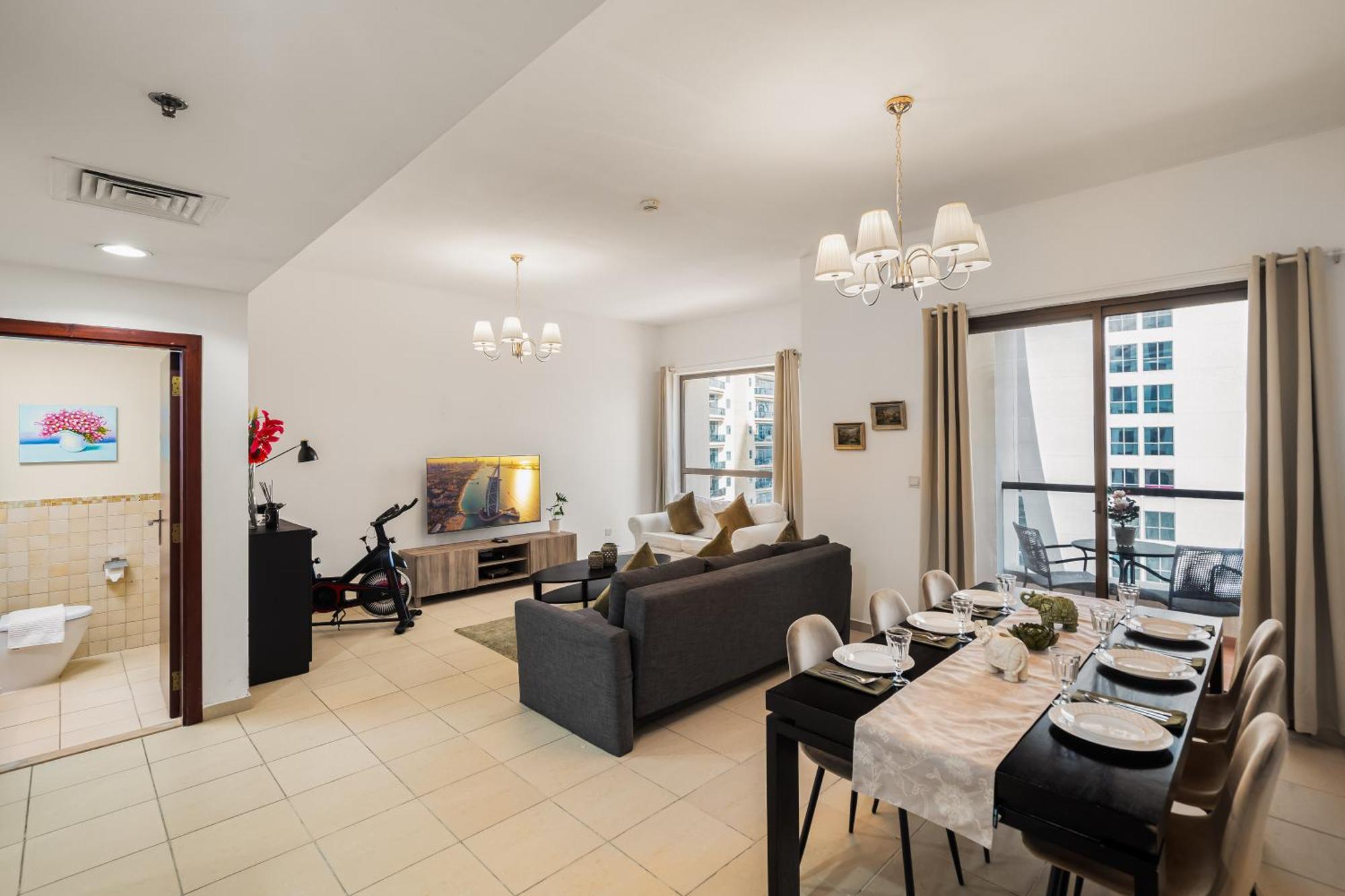 Beautiful 2Br & 4Br Apartments On Jbr Beach, Walking Distance To Bluewaters Island - By Sunkissed Holiday Homes Дубай Екстериор снимка